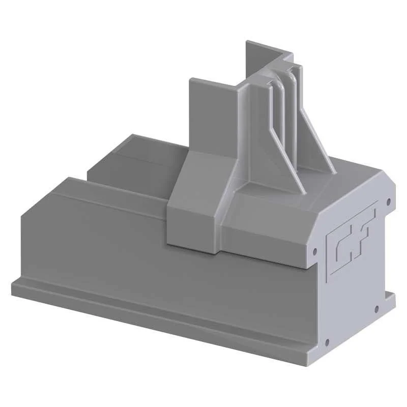 [1008060] ESDEC - Terminaison de rail gris