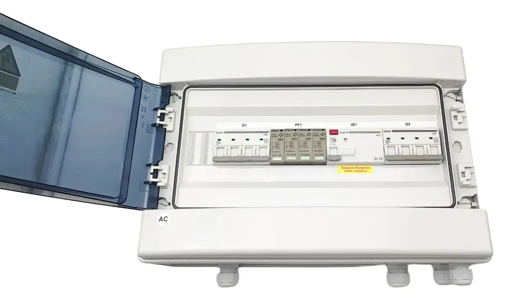 [119901] WA - Coffret AC 9Kwc monophasé 