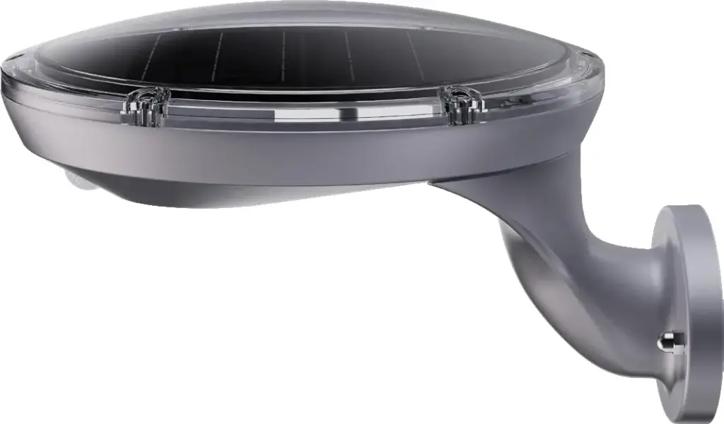 [SLR-T0007.22.10] Eclairage - Applique solaire gamme Nova (2200K, Gris 7016)